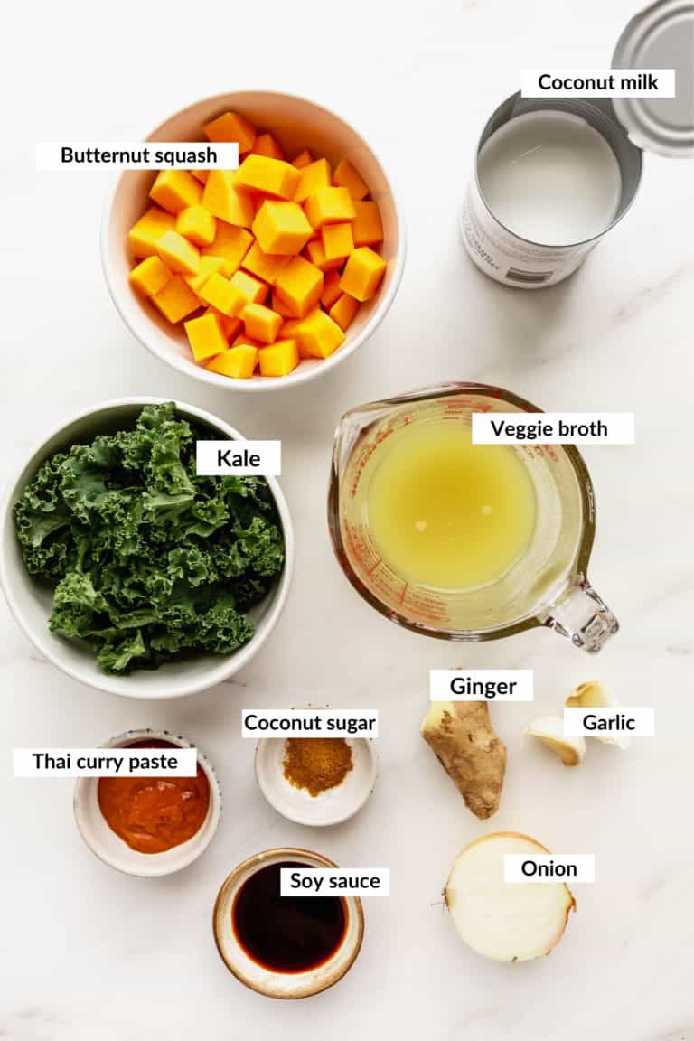 Easy Thai Butternut Squash Curry - Choosing Chia