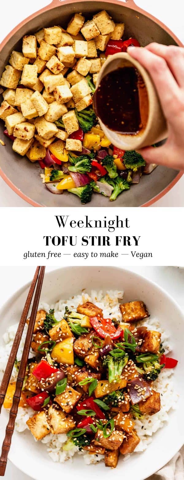 Easy Tofu Stir Fry (ready in 25 minutes!) - Choosing Chia