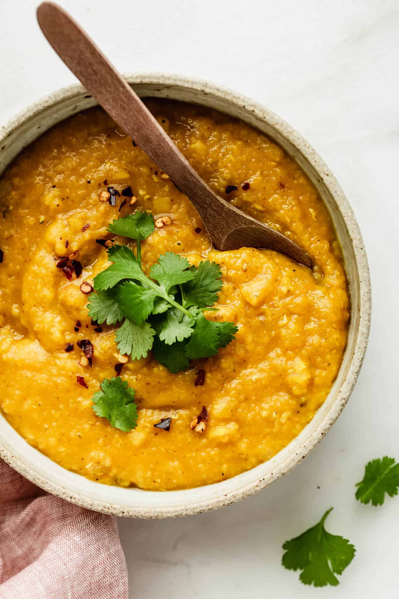 Easy Lentil Dahl (Masoor Dal) - Choosing Chia