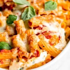 Vegetarian Baked Ziti