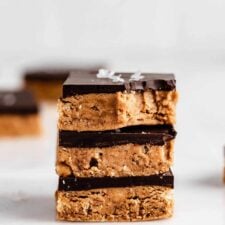 Chocolate Peanut Butter Protein Bars