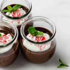Peppermint Chocolate Pudding
