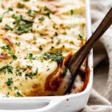 Easy Vegan Moussaka With Lentils