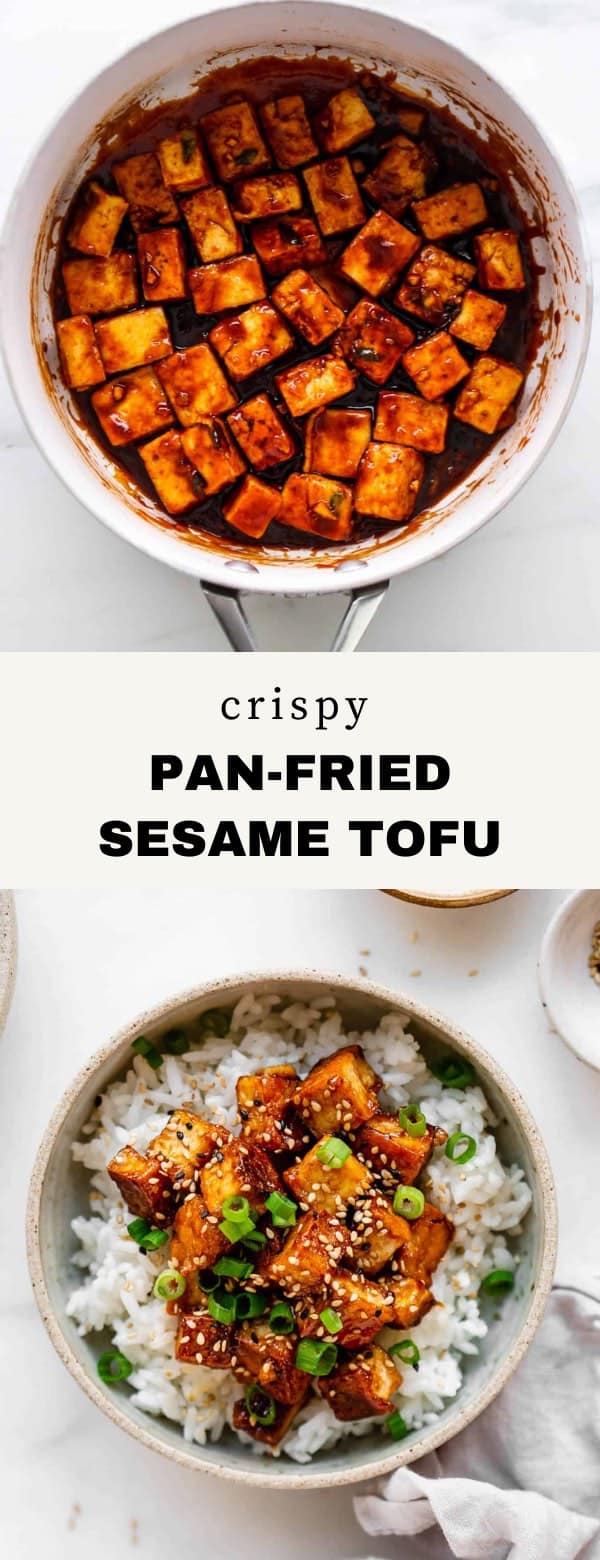 Crispy Pan-Fried Sesame Tofu - Choosing Chia