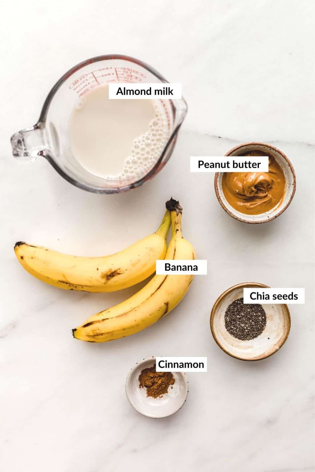Peanut Butter Banana Smoothie - Choosing Chia