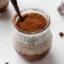 Tiramisu Chia Pudding