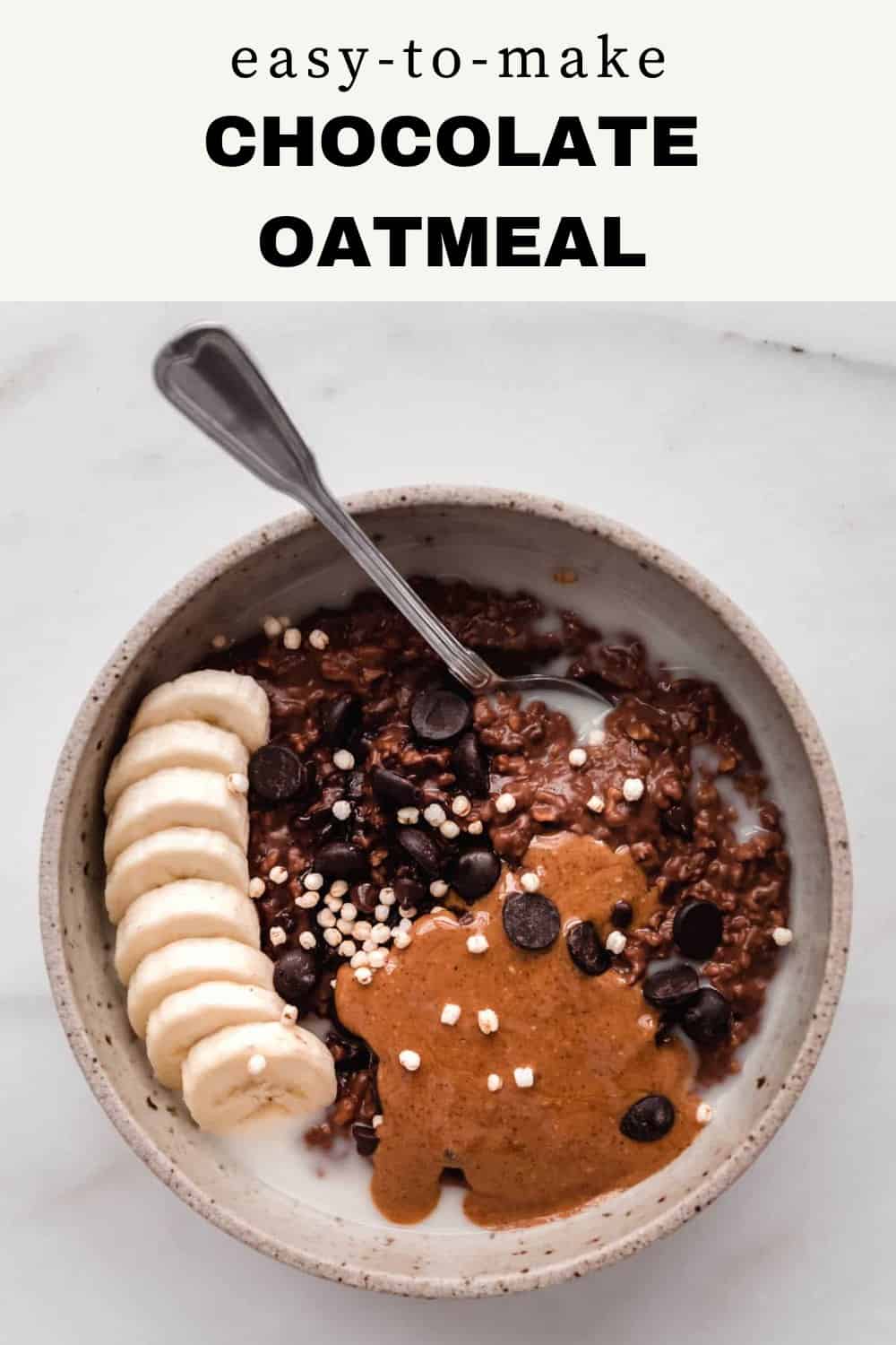Chocolate Oatmeal - Choosing Chia