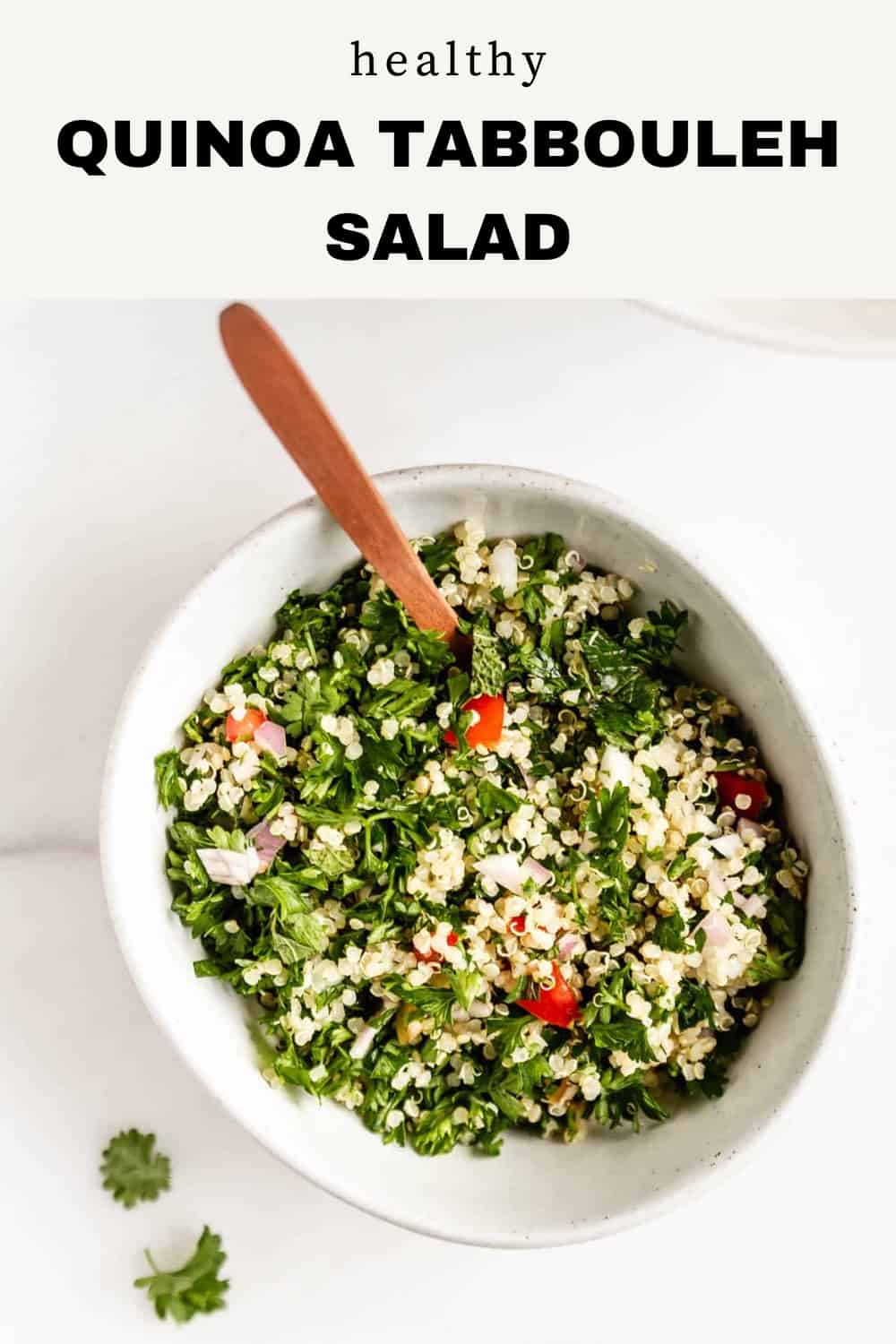 Quinoa Tabbouleh Salad - Choosing Chia