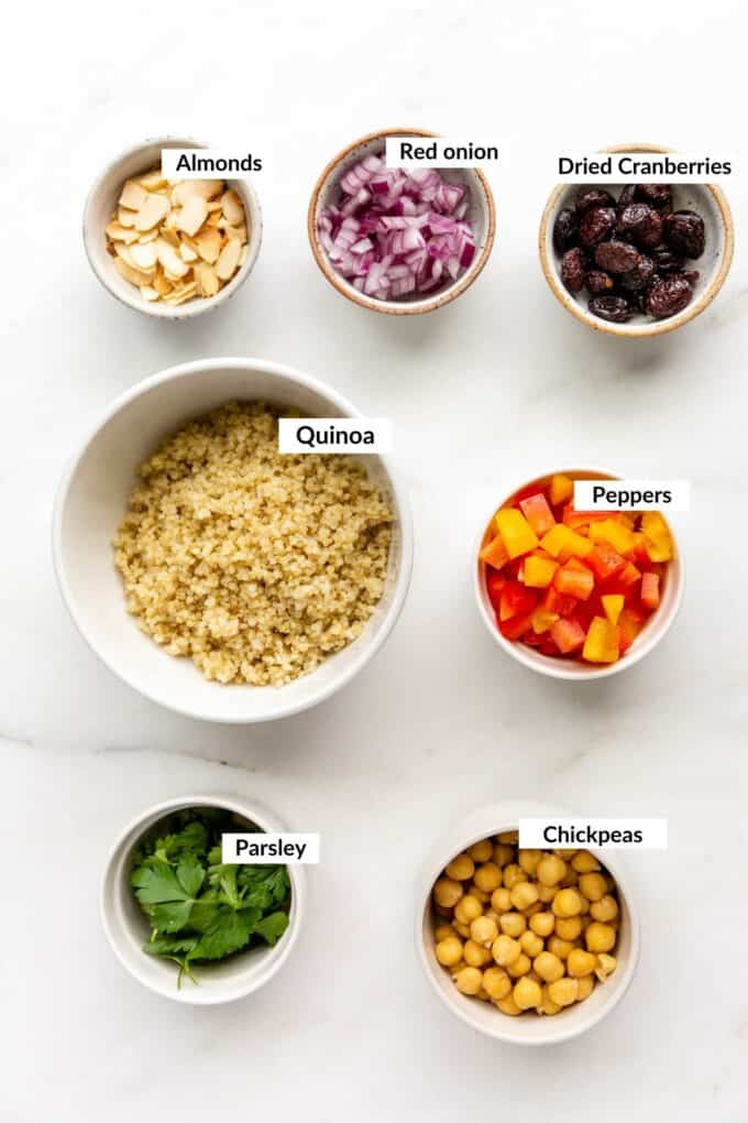 chickpea quinoa salad ingredients