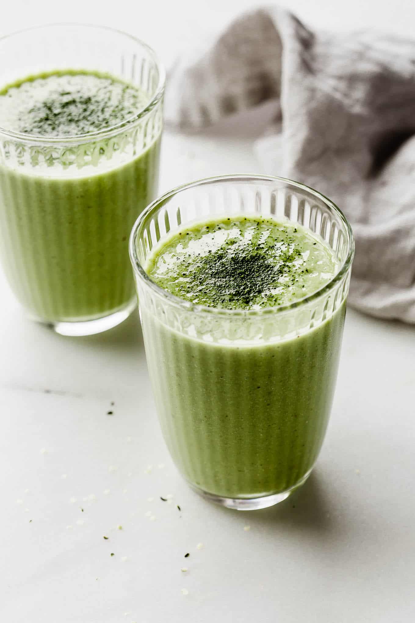 Matcha Powder Green Tea Smoothie Recipe - Choosing Chia