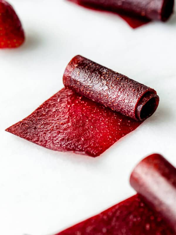 strawberry fruit roll up