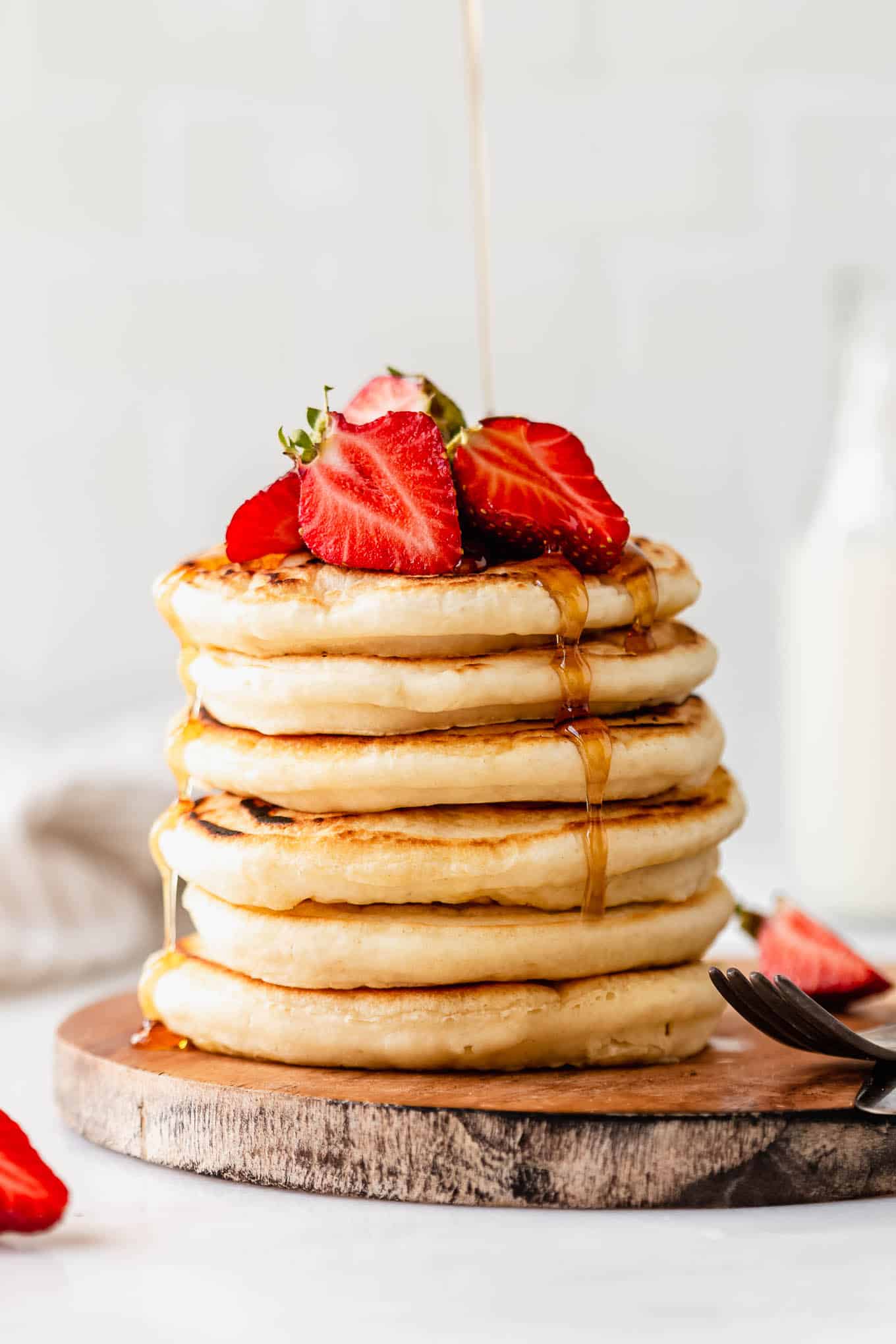 Fluffy Protein Pancakes - Choosing Chia