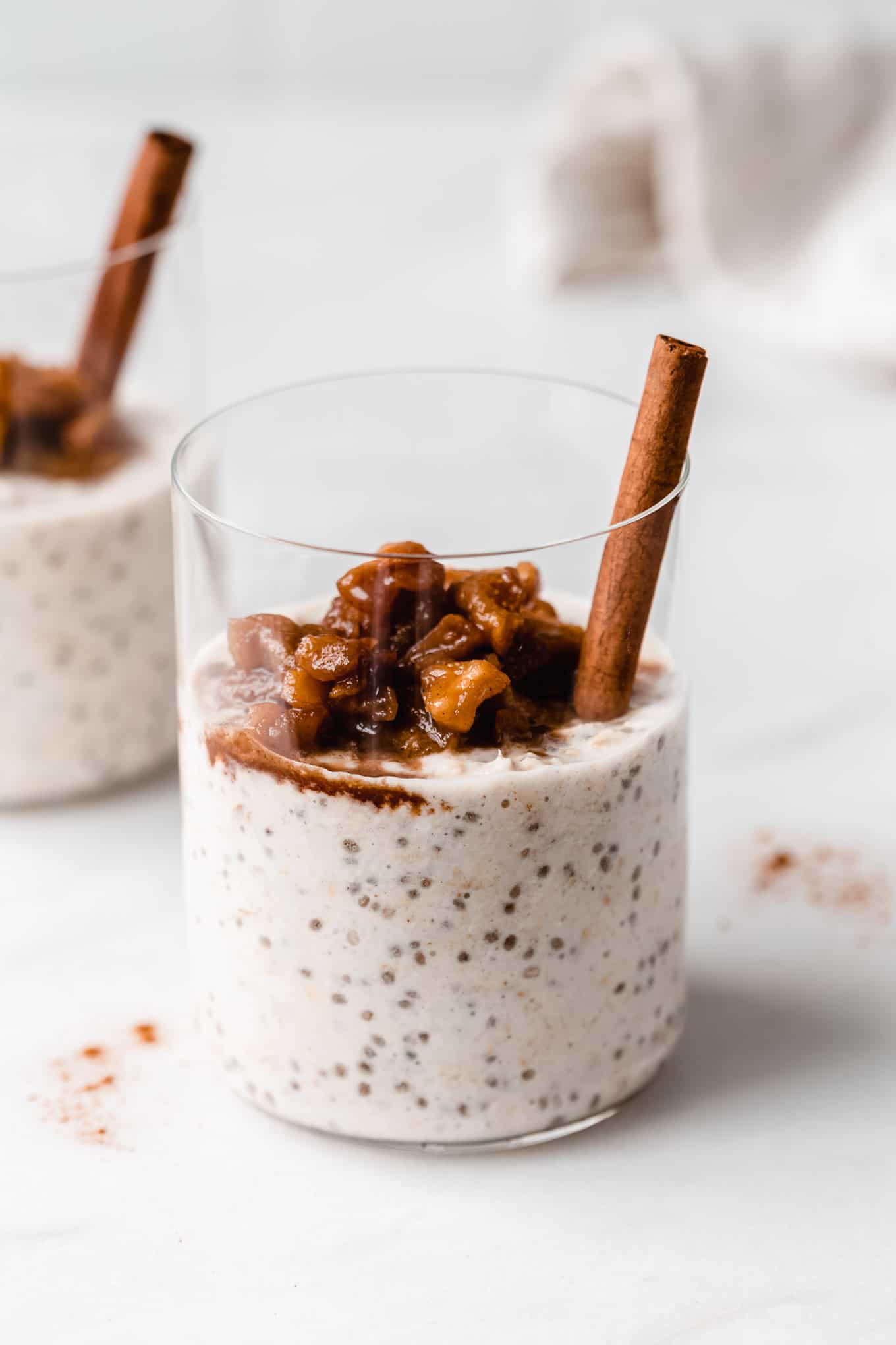 Apple Pie Overnight Oats - All the Healthy Things