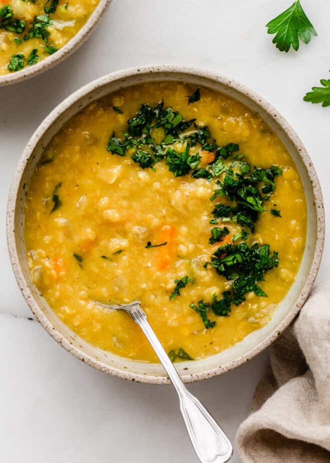 Red Lentil Soup recipe (Vegan & Gluten-free) - Choosing Chia