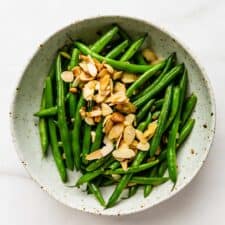 Green Beans Almondine