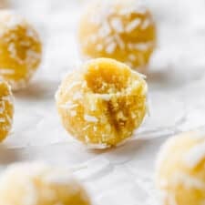 Lemon Bliss Balls