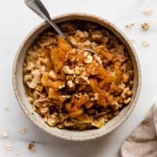 Apple Pie Oatmeal