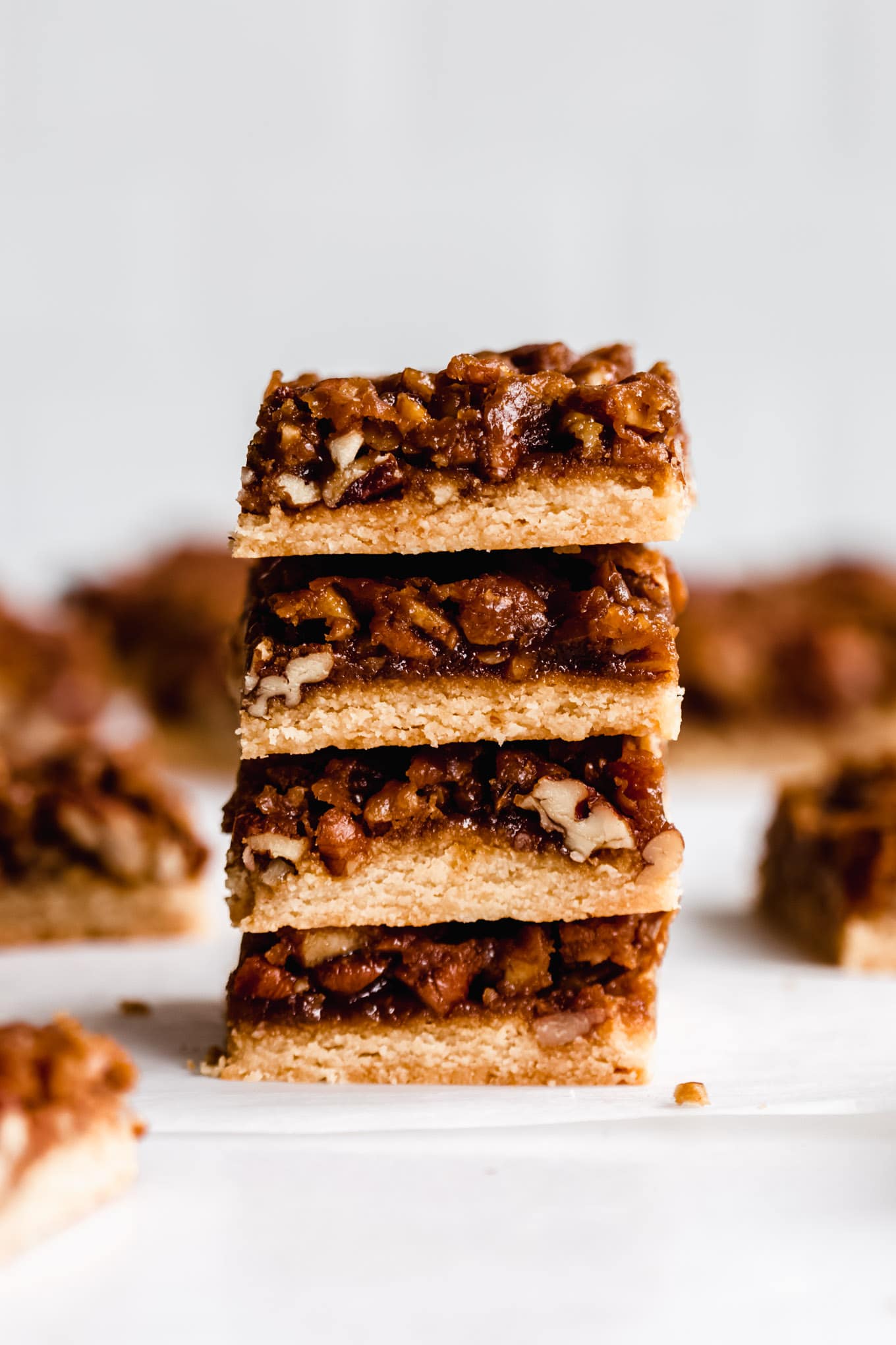 Healthy Pecan Pie Bars