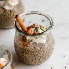 Gingerbread Chia Pudding
