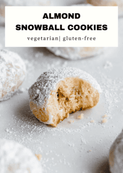 Almond Snowball Cookies Recipe