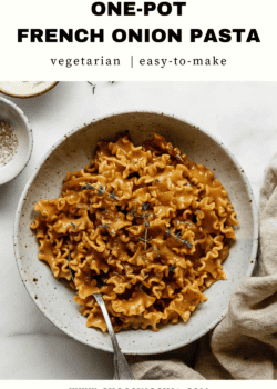 One-Pot French Onion Pasta Recipe