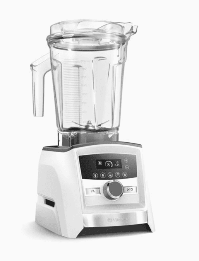 a picture of a vitamix ascent a3500 in white