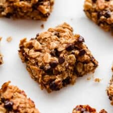 Banana Peanut Butter Oatmeal Bars