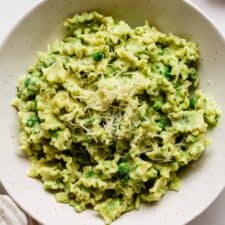 Creamy Ricotta Pea Pasta