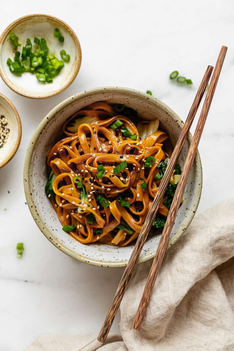 15-Minute Miso Noodles - Choosing Chia