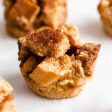 Cinnamon Sugar French Toast Muffins