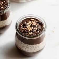 Chocolate Peanut Butter Chia Pudding