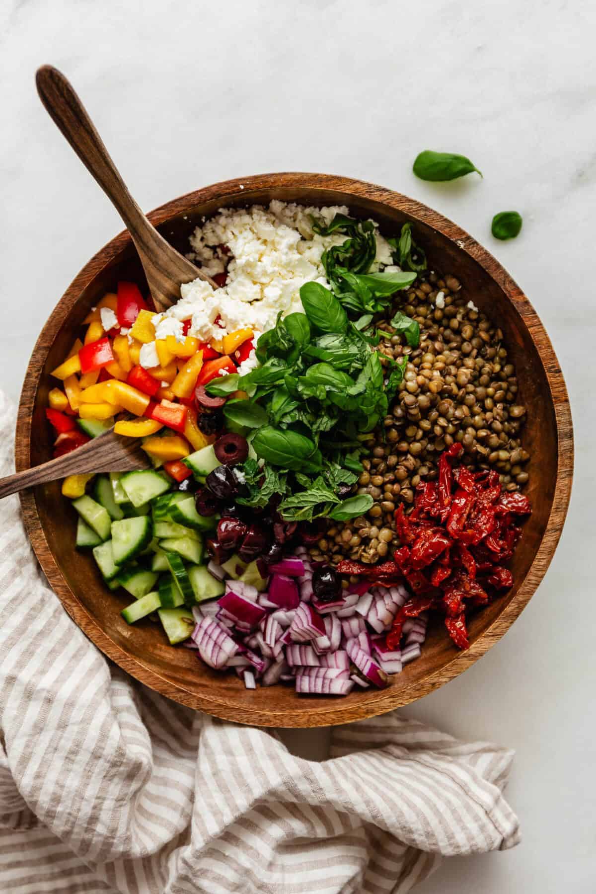 Mediterranean Lentil Salad