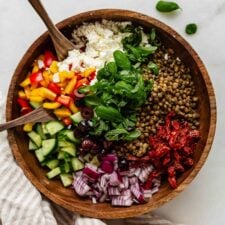 Mediterranean Lentil Salad