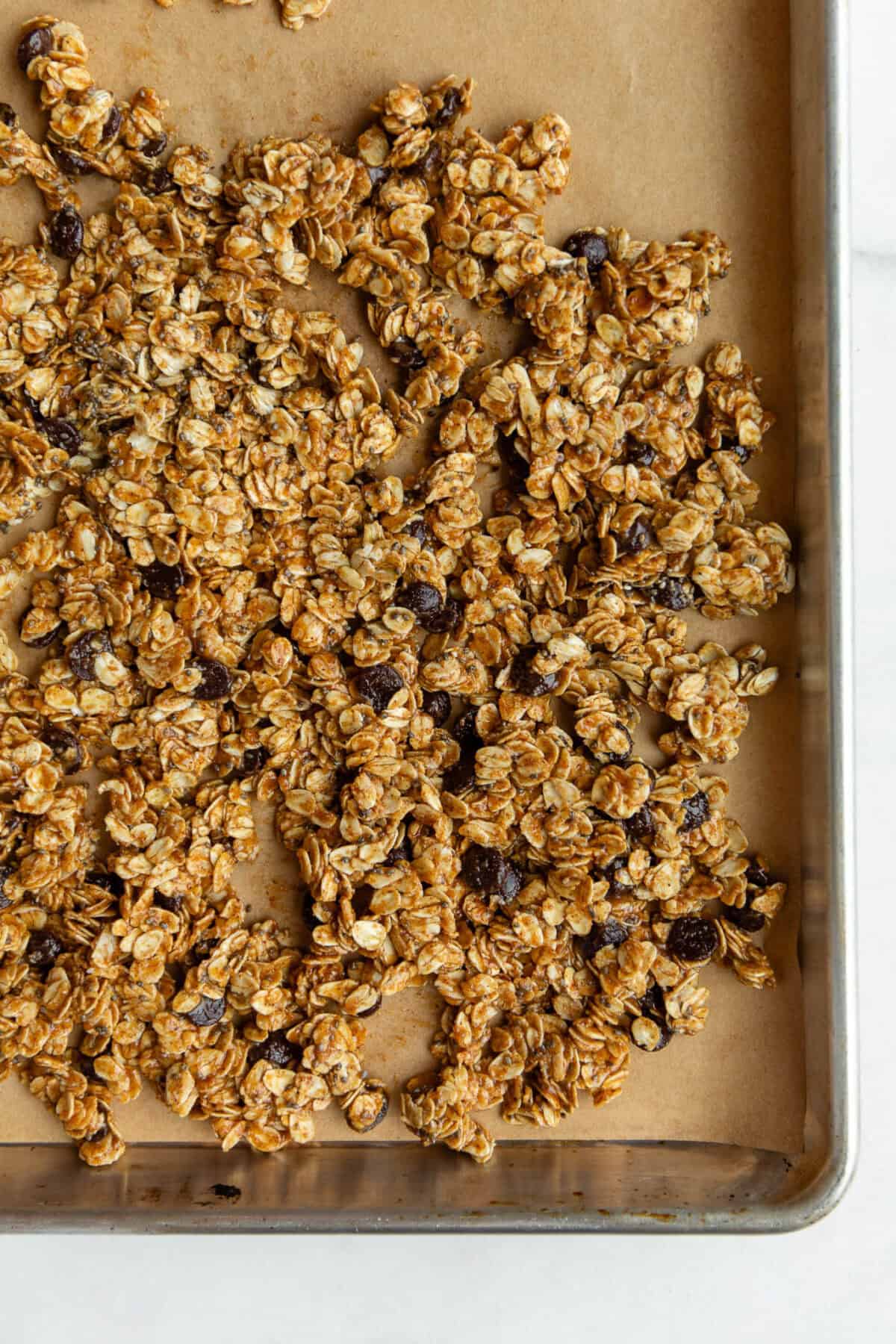 unbaked cookie dough granola.