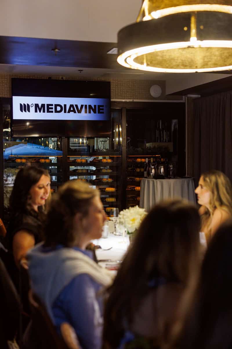 a mediavine sign.