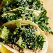 Chicken Caesar Smashed Tacos