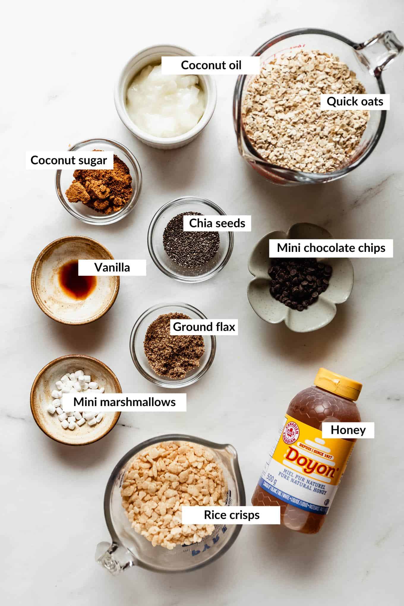 Copycat chewy s'mores granola bars.